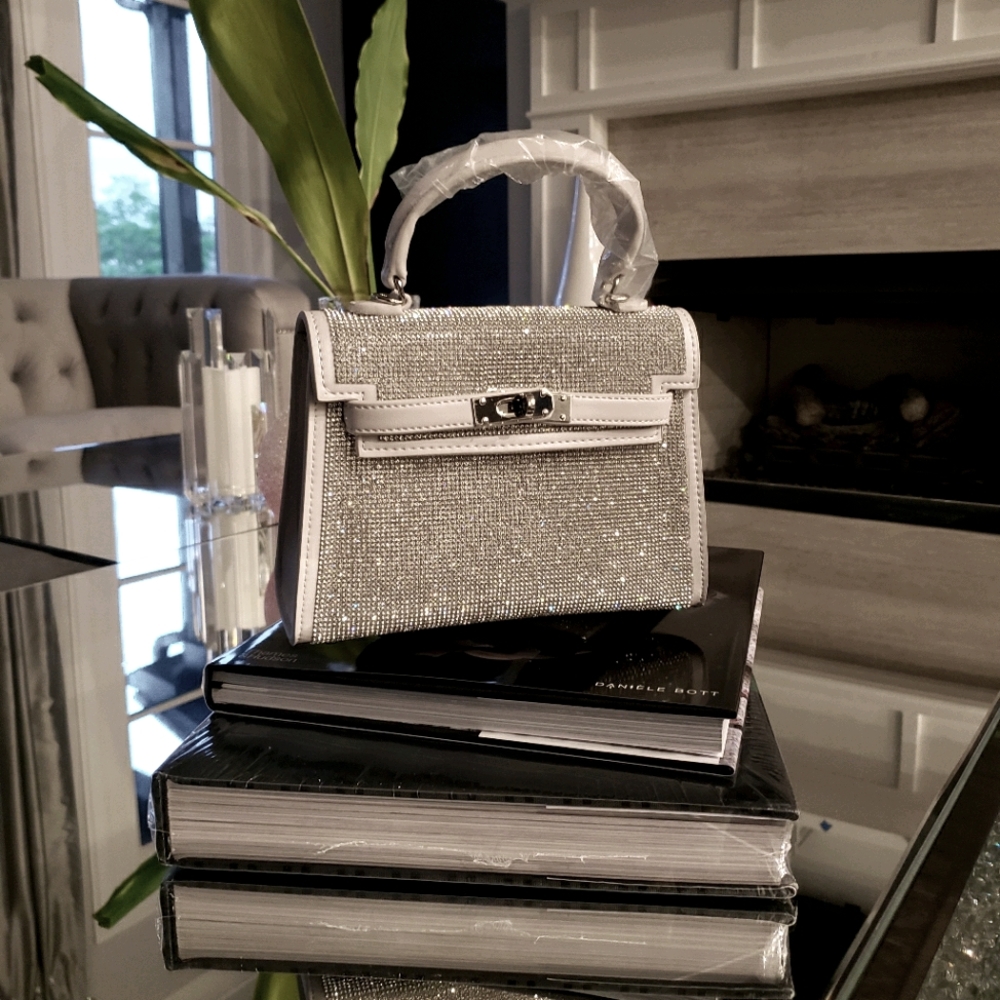 Rhinestones Classic City Handbag